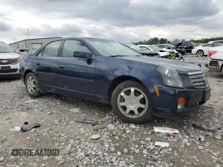 2004 Cadillac CTS with VIN 1G6DM577440116039, listed as a Copart auction lot 73513694 with 130,561 mi miles and Salvage Title. Bid and sale history available at carsss.com. Image 4.