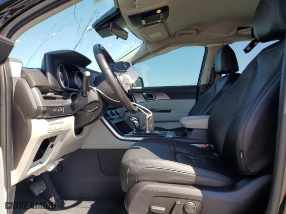 2022 Kia Carnival LXS with VIN KNDNB4H3XN6115067, listed as a Copart auction lot 72512674 with 52,942 mi miles and Salvage Title. Bid and sale history available at carsss.com. Image 7.