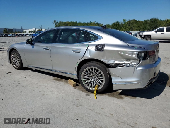 2024 Lexus LS 500 with VIN JTHD51GF5R5012520, listed as a Copart auction lot 49307425 with 1,728 mi miles and Salvage title. Bid and sale history available at DreamBid. Image 2.