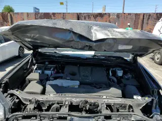 2025 Toyota Tundra SR5 with VIN 5TFWA5DB0SX246900, listed as a Copart auction lot 68921485 with 9,839 mi miles and Salvage title. Bid and sale history available at DreamBid. Image 13.