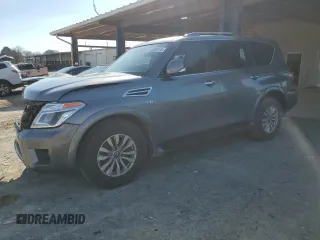 2020 Nissan Armada SV with VIN JN8AY2ND4L9105715, listed as a Copart auction lot 44945115 with 70,513 mi miles and Salvage Title. Bid and sale history available at carsss.com. Image 1.