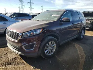 2018 Kia Sorento LX with VIN 5XYPGDA38JG431868, listed as a Copart auction lot 42748915 with 76,367 mi miles and Salvage Title. Bid and sale history available at carsss.com. Image 1.