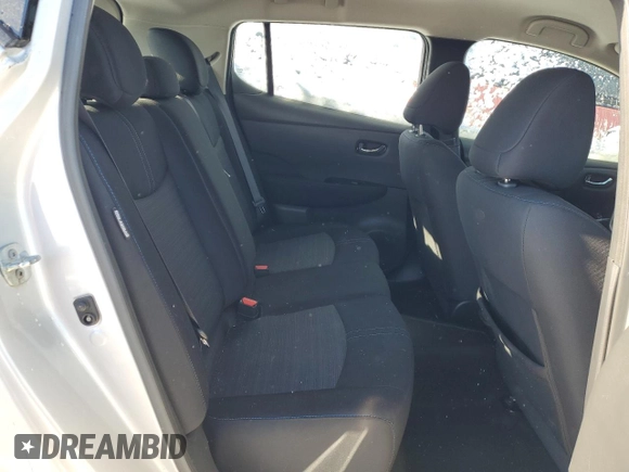 2020 Nissan LEAF SV Plus with VIN 1N4BZ1CP0LC309828, listed as a Copart auction lot 89184875 with Not Provided miles and Salvage Title. Bid and sale history available at DreamBid. Image 11.
