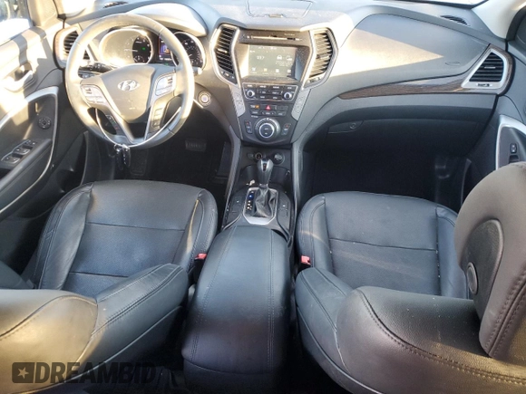 2017 Hyundai Santa Fe Sport 2.0T with VIN 5XYZU4LA0HG414280, listed as a Copart auction lot 41629395 with 132,427 mi miles and Clean Title. Bid and sale history available at carsss.com. Image 8.