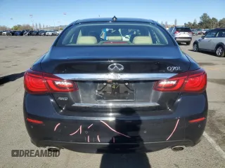 2015 Infiniti Q70 z VIN JN1BY1PR9FM830573, wystawiony jako Copart lot #48071215 z przebiegiem 57 378 mil mil oraz Szkoda całkowita • Salvage title. Historia ofert i sprzedaży dostępna na DreamBid. Obrazek 6.