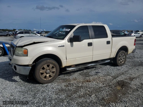 2008 Ford F-150 XLT with VIN 1FTPW14V48FC12272, listed as a Copart auction lot 51387745 with 0 mi miles and Salvage Title. Bid and sale history available at carsss.com. Image 1.