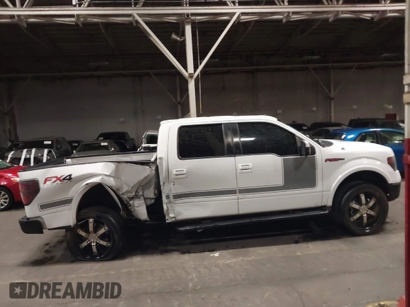 2013 Ford F-150 XL with VIN 1FTFW1ET7DFA81499, listed as a IAAI auction lot 41302118 with 153,976 mi miles. Bid and sale history available at carsss.com. Image 13.