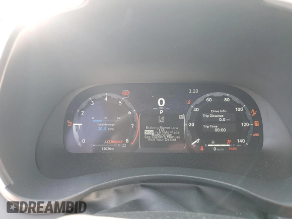 2023 Toyota Highlander L z VIN 5TDKDRAH4PS024217, wystawiony jako Copart lot #56317795 z przebiegiem 12 036 mil mil oraz Szkoda całkowita • Salvage title. Historia ofert i sprzedaży dostępna na DreamBid. Obrazek 9.