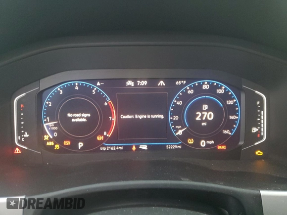 2021 Volkswagen Atlas SEL Premium R-Line с VIN 1V2FR2CA0MC561253, выставлен на аукционе Copart как лот 51237035 с пробегом 52 229 миль миль и Списание • Salvage title. История ставок и продаж доступна на DreamBid. Изображение 9.
