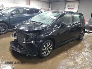 2016 Nissan Note S Plus with VIN 3N1CE2CP8GL392373, listed as a Copart auction lot 87381614 with 44,028 mi miles and Salvage Title. Bid and sale history available at DreamBid. Image 1.