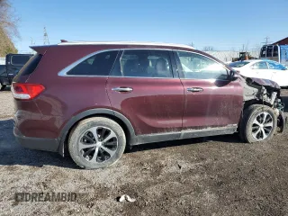 2018 Kia Sorento EX with VIN 5XYPHDA54JG345505, listed as a Copart auction lot 49640365 with 231,123 mi miles and Salvage Title. Bid and sale history available at carsss.com. Image 3.