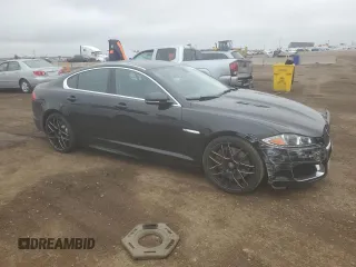 2012 Jaguar XF with VIN SAJWA0JC2CMS55201, listed as a Copart auction lot 54681285 with 94,415 mi miles and Salvage Title. Bid and sale history available at DreamBid. Image 4.
