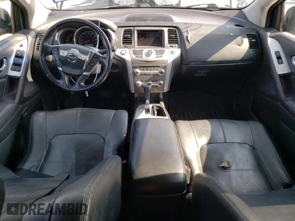 2013 Nissan Murano SL with VIN JN8AZ1MU6DW201129, listed as a Copart auction lot 61658894 with 217,210 mi miles and Salvage Title. Bid and sale history available at carsss.com. Image 8.