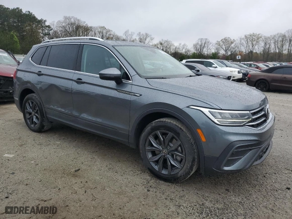 2023 Volkswagen Tiguan SE with VIN 3VVNB7AX9PM074210, listed as a Copart auction lot 50204305 with 15,220 mi miles and Clean Title. Bid and sale history available at carsss.com. Image 4.