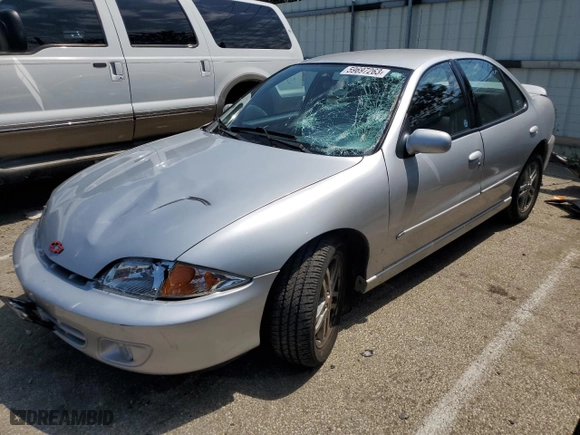 2002 Chevrolet Cavalier LS Sport with VIN 1G1JH52F827255851, listed as a Copart auction lot 59697263 with 59,608 mi miles and Salvage Title. Bid and sale history available at carsss.com. Image 1.
