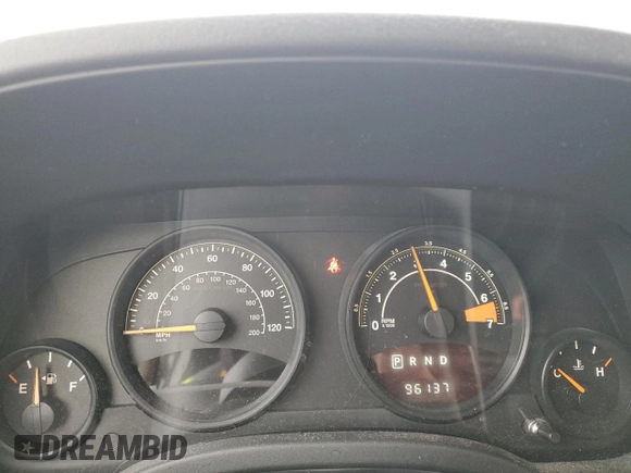 2016 Jeep Patriot High Altitude with VIN 1C4NJPFA8GD590575, listed as a Copart auction lot 44105545 with 96,137 mi miles and Salvage Title. Bid and sale history available at carsss.com. Image 9.