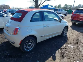 2013 FIAT 500 Lounge with VIN 3C3CFFER3DT612213, listed as a IAAI auction lot 41900845 with 67,245 mi miles and . Bid and sale history available at DreamBid. Image 4.