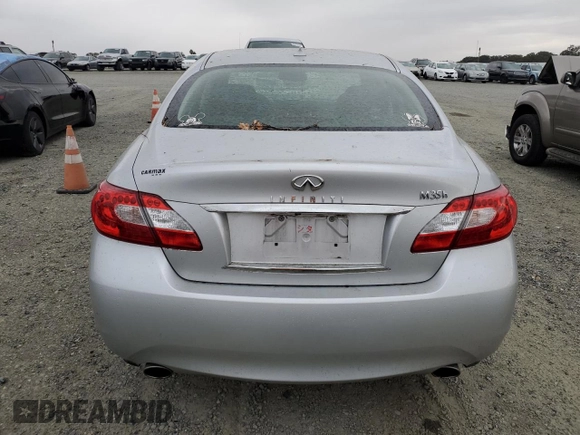 2012 Infiniti M Hybrid with VIN JN1EY1AP9CM910360, listed as a Copart auction lot 80273314 with 121,217 mi miles and Clean title. Bid and sale history available at DreamBid. Image 6.