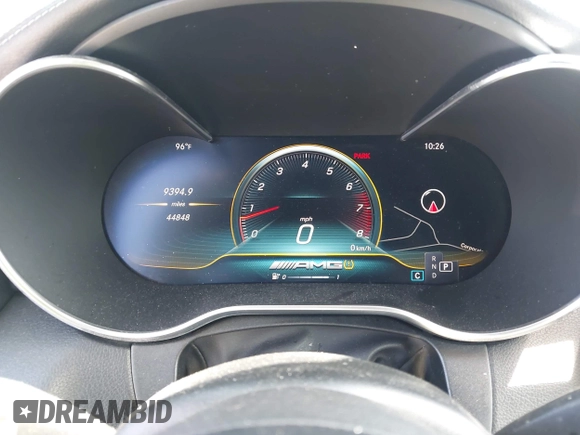 2019 Mercedes-Benz C 43 AMG z VIN WDDWK6EB6KF806576, wystawiony jako IAAI lot #42512426 z przebiegiem 44 848 mil mil oraz . Historia ofert i sprzedaży dostępna na DreamBid. Obrazek 7.