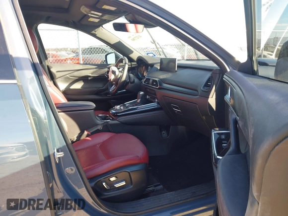2022 Mazda CX-9 Grand Touring with VIN JM3TCBDYXN0625567, listed as a IAAI auction lot 41327380 with 50,672 mi miles and . Bid and sale history available at DreamBid. Image 5.