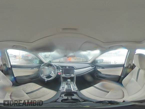 2016 Honda Civic EX with VIN 19XFC2F75GE075005, listed as a Copart auction lot 54423005 with 89,207 mi miles and Salvage Title. Bid and sale history available at DreamBid. Image 14.