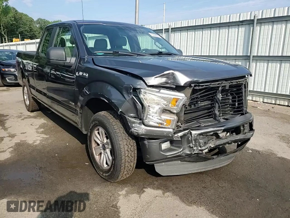 2015 Ford F-150 XL with VIN 1FTEX1CG0FFC37674, listed as a Copart auction lot 62268035 with 149,842 mi miles and Salvage title. Bid and sale history available at DreamBid. Image 13.