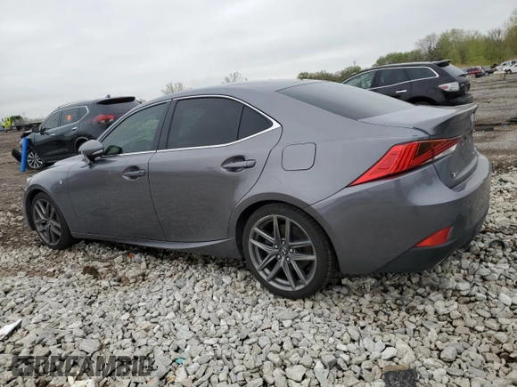 2017 Lexus IS 300 with VIN JTHCM1D23H5022302, listed as a Copart auction lot 55098775 with 75,754 mi miles and Salvage title. Bid and sale history available at DreamBid. Image 2.
