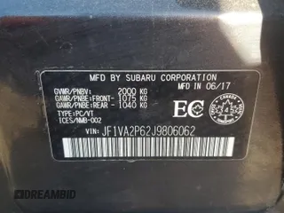2018 Subaru WRX STI with VIN JF1VA2P62J9806062, listed as a Copart auction lot 51042055 with 164,208 mi miles and Salvage title. Bid and sale history available at DreamBid. Image 13.