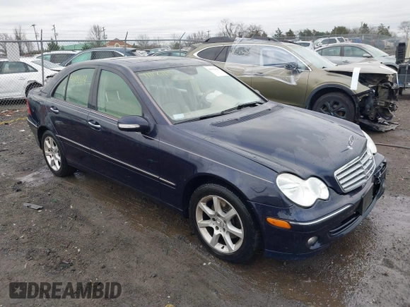 2007 Mercedes-Benz C 280 Luxury with VIN WDBRF92H67F903191, listed as a IAAI auction lot 41112114 with 125,519 mi miles and . Bid and sale history available at DreamBid. Image 1.