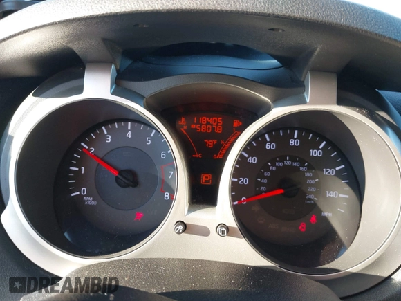 2014 Nissan Juke S with VIN JN8AF5MV3ET359780, listed as a IAAI auction lot 40832448 with 118,405 mi miles. Bid and sale history available at carsss.com. Image 7.