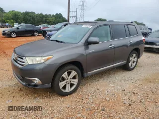 2012 Toyota Highlander Limited with VIN 5TDDK3EH8CS162794, listed as a Copart auction lot 65825755 with 91,354 mi miles and Salvage title. Bid and sale history available at DreamBid. Image 1.