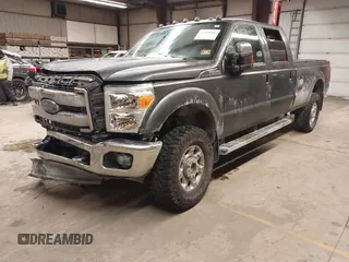 2015 Ford Super Duty F-250 SRW Lariat with VIN 1FT7W2B67FEA92133, listed as a IAAI auction lot 41399580 with 123,051 mi miles. Bid and sale history available at carsss.com. Image 18.
