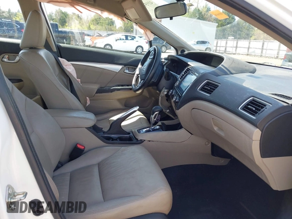 2015 Honda Civic EX-L with VIN 19XFB2F97FE041196, listed as a IAAI auction lot 41951880 with 95,797 mi miles and . Bid and sale history available at DreamBid. Image 5.