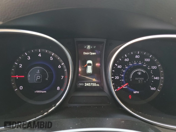 2014 Hyundai Santa Fe z VIN 5XYZUDLB2EG178316, wystawiony jako Copart lot #50910235 z przebiegiem 245 755 mil mil oraz Szkoda całkowita • Salvage title. Historia ofert i sprzedaży dostępna na DreamBid. Obrazek 9.