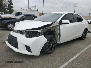 2016 Toyota Corolla L z VIN 5YFBURHE4GP512295, wystawiony jako Copart lot #59397695 z przebiegiem 66 147 mil mil oraz Szkoda całkowita • Salvage title. Historia ofert i sprzedaży dostępna na DreamBid. Obrazek 1.