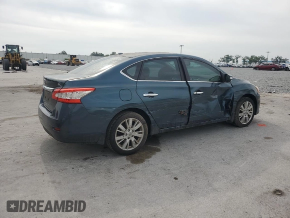 2015 Nissan Sentra SL with VIN 3N1AB7AP7FY218537, listed as a Copart auction lot 50412915 with 89,699 mi miles and Salvage Title. Bid and sale history available at DreamBid. Image 3.