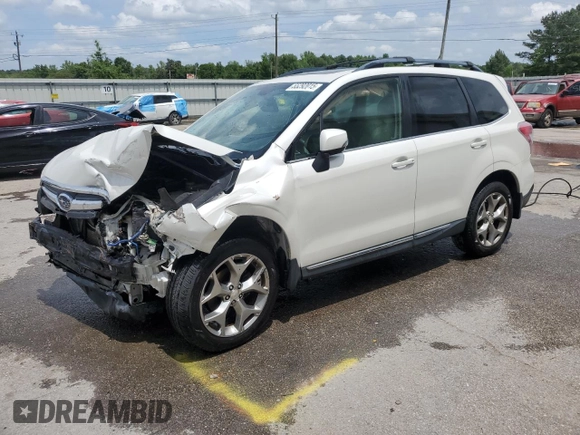 2015 Subaru Forester Touring with VIN JF2SJAWC2FH546713, listed as a Copart auction lot 55292015 with 205,355 mi miles and Salvage title. Bid and sale history available at DreamBid. Image 1.