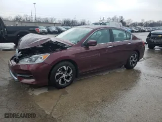 2016 Honda Accord Sedan LX with VIN 1HGCR2F31GA081385, listed as a Copart auction lot 50977415 with 129,129 mi miles and Salvage Title. Bid and sale history available at carsss.com. Image 1.