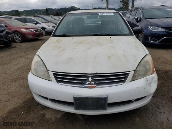 2006 Mitsubishi Lancer ES with VIN JA3AJ26E36U023191, listed as a Copart auction lot 53143405 with 136,124 mi miles and Clean Title. Bid and sale history available at carsss.com. Image 5.