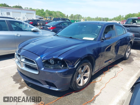 2014 Dodge Charger SE with VIN 2C3CDXBG1EH130526, listed as a IAAI auction lot 41996912 with 161,485 mi miles. Bid and sale history available at carsss.com. Image 6.