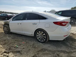 2017 Hyundai Sonata Sport with VIN 5NPE34AFXHH469134, listed as a Copart auction lot 45477325 with 126,108 mi miles and Salvage Title. Bid and sale history available at DreamBid. Image 2.