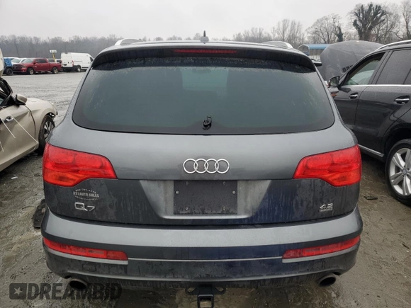 2008 Audi Q7 4.2L Premium with VIN WA1EV74LX8D037625, listed as a Copart auction lot 42424435 with 175,993 mi miles and Salvage Title. Bid and sale history available at carsss.com. Image 6.