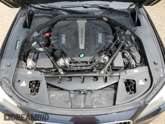2014 BMW 7 Series ALPINA B7 xDrive with VIN WBAYF8C58ED652837, listed as a Copart auction lot 63598555 with 181,359 mi miles and Salvage title. Bid and sale history available at DreamBid. Image 11.