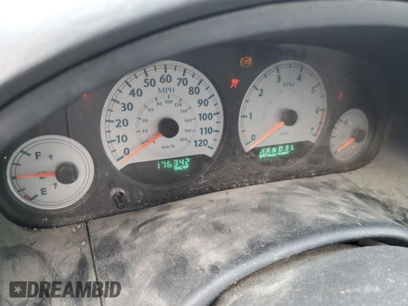 2007 Chrysler Town & Country Touring with VIN 2A4GP54L67R242653, listed as a Copart auction lot 89181795 with 176,342 mi miles and Salvage Title. Bid and sale history available at DreamBid. Image 9.