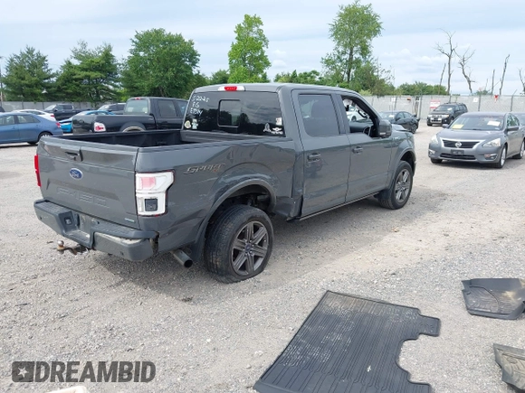 2020 Ford F-150 XL with VIN 1FTEW1EP7LFB54836, listed as a IAAI auction lot 42358055 with 71,963 mi miles and . Bid and sale history available at DreamBid. Image 3.