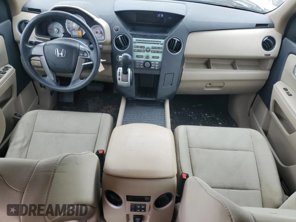 2011 Honda Pilot LX with VIN 5FNYF4H27BB053748, listed as a Copart auction lot 57223495 with 159,544 mi miles and Salvage title. Bid and sale history available at DreamBid. Image 8.