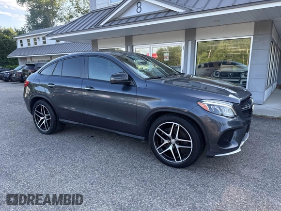 2016 Mercedes-Benz GLE 450 AMG with VIN 4JGED6EB3GA025787, listed as a IAAI auction lot 42643270 with 71,066 mi miles and . Bid and sale history available at DreamBid. Image 1.