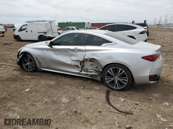 2017 Infiniti Q60 Premium с VIN JN1EV7EL6HM550068, выставлен на аукционе Copart как лот 54575235 с пробегом 80 248 миль миль и Списание • Salvage title. История ставок и продаж доступна на DreamBid. Изображение 2.