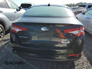 2013 Kia Optima Hybrid LX with VIN KNAGM4AD9D5055760, listed as a Copart auction lot 74271314 with 0 mi miles and Salvage Title. Bid and sale history available at carsss.com. Image 6.