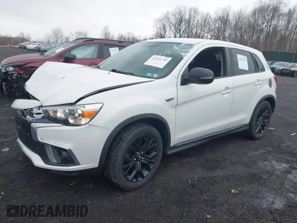 2018 Mitsubishi Outlander Sport ES 2.0 with VIN JA4AP3AU4JU011803, listed as a IAAI auction lot 42016794 with 120,544 mi miles. Bid and sale history available at carsss.com. Image 17.
